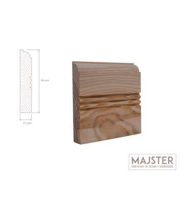 opaska drzwiowa frezowana